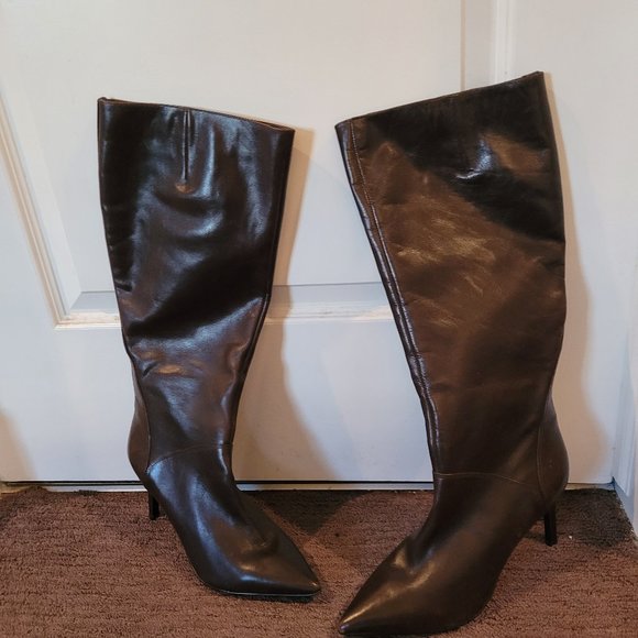 NW/OT – Nine West Boots. Brown. Beautiful Size 10M - Picture 1 of 3